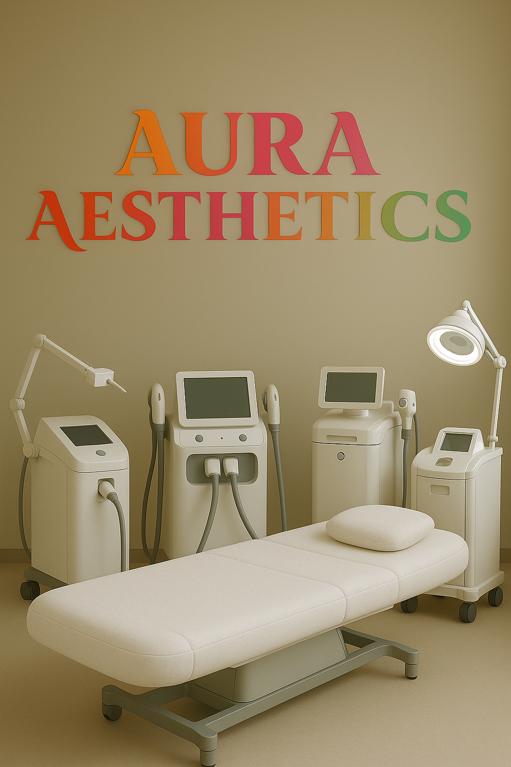 Aesthetician warmly consulting with a client, discussing a personalized treatment plan.
