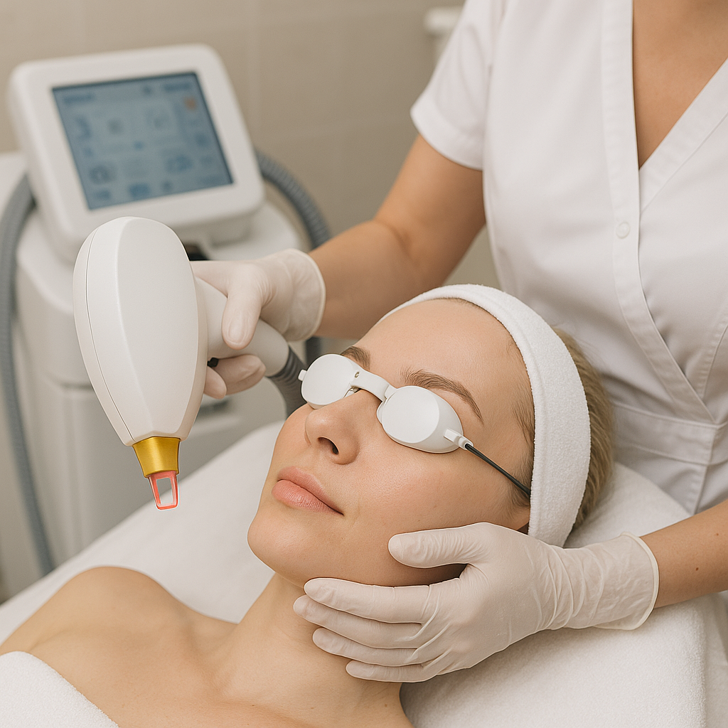 Advanced laser skin treatment